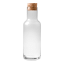 Luigi Bormioli Sublime Carafe with Cork Stopper, 1L