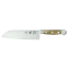 Gude Alpha Olive Santoku Knife, 18cm