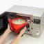 Action image of Lekue Microwave Popcorn Maker