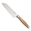 Le Creuset Olive Wood Handle Santoku Knife, 18cm