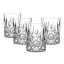 Nachtmann Lead-Free Crystal Noblesse Whiskey Tumblers, Set of 4