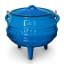 LK's Mini Enamel Potjie Pot - Blue Enamel