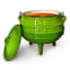 LK's Mini Enamel Potjie Pot - Green