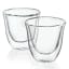 DeLonghi Double Walled Thermo Espresso Glasses, Set of 2