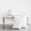 Fine Fibre Scatter Cushion Inner on the side stool 