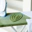 Brabantia Silicone Iron Pad - Calm Green in use