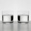 Riedel O Stemless Water Glasses, Set of 2 on the table with sparkliing water