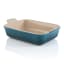 Le Creuset Stoneware Heritage Rectangular Dish, 19cm Deep Teal