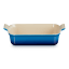 Le Creuset Stoneware Heritage Rectangular Dish, 26cm - Azure