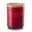 Pack Shot image of Le Creuset Medium Stoneware Storage Jar with Wooden Lid