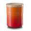 Pack Shot image of Le Creuset Medium Stoneware Storage Jar with Wooden Lid