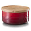 Pack Shot image of Le Creuset Large Stoneware Storage Jar with Wooden Lid, 650ml