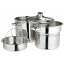 KitchenCraft World of Flavours Italian Stainless Steel Pasta Pot Set