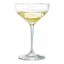 Spiegelau Lead-Free Crystal Champagne Saucer Glasses, Set of 4 angle with champagne