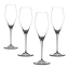 Nachtmann Lead-Free Crystal Vinova Champagne Glasses, Set of 4