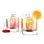 Zoku Ice Moulds - Naughty/Nice in a glass