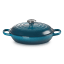 Le Creuset Signature 2 Litre Shallow Casserole, 26cm - Deep Teal