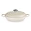 Le Creuset Signature 2 Litre Shallow Casserole, 26cm - Meringue