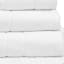 Terry Lustre 525gsm Bath Sheet - White detail
