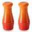 Le Creuset Salt and Pepper Shakers, Set of 2 - Flame
