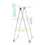 Brabantia Tower Drying Rack, 23m - Metallic Grey angle