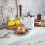 Smeg Retro Citrus Juicer - Matt White on the kitchen counter