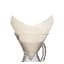 Chemex Pre-Folded Paper Filters for 6 & 8 Cup Coffee Makers, Pack of 100