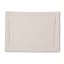 DSA Table Linen Specialists Natural Earth Stone Rectangular Fabric Placemats, Set of 6