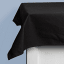 Detail image of DSA Black Pure Cotton Rectangular Tablecloth