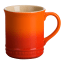 Le Creuset Stoneware Seattle Mug, 400ml flame