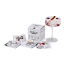 Secco Mixed Box Drink Infusion, Pack of 8 with a glass
