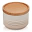 Pack Shot image of Le Creuset Small Stoneware Storage Jar with Wooden Lid