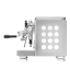 Rocket Espresso Appartamento 1250W Espresso Machine - SIlver & White angle