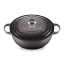 Le Creuset Signature Cast Iron Soup Pot, 26cm - Flint angle