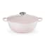 Le Creuset Signature Cast Iron Soup Pot, 26cm - Shell Pink