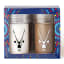 Oryx Desert Salt Mini Salt & Pepper Travel Shaker Set - Blue Starburst