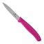 Victorinox Serrated Paring Knife, 8cm Dark Pink