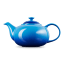 Le Creuset Stoneware Classic Teapot, 1.3 Litre - Azure