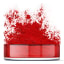 Barco Food Colouring Powder, 10ml Christmas Red