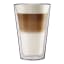 Humble & Mash Double-Walled Glasses, Set of 2 with latte