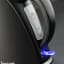 Russell Hobbs Cordless Kettle, 1.8 Litre Matte black switch detail 