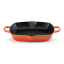 Le Creuset Signature Square Cast Iron Deep Grill, 30cm