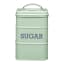 KitchenCraft Living Nostalgia Sugar Canister sage green