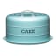 KitchenCraft Living Nostalgia Airtight Domed Cake Tin vintage blue