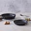 Le Creuset Toughened Non-Stick Frying Pans, Set of 2 on the table