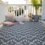 Lifestyle image of FabHabitat Copenhagen Reversible Outdoor Rug