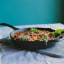 Lifestyle image of Victoria Matte Enamelled Cast Iron Skillet