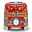 Smeg Dolce & Gabbana 2 Slice Toaster front view