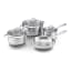 Pack Shot image of Amsterdam Stainless Steel Cookware Set + free glove, 7-Piece