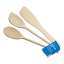 KitchenCraft Beech Wood Utensils, Set of 3